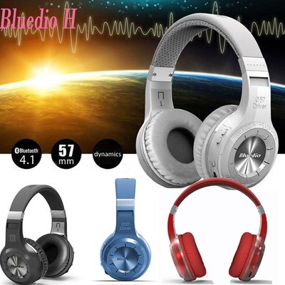 2017 Bluedio Turbine Hurricane HT (Plus) Bluetooth 4.1 Stereo Headphones Headset