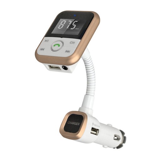 Wireless Bluetooth Car Kit MP3 Player FM Transmitter Modulator USB SD LCD Remote