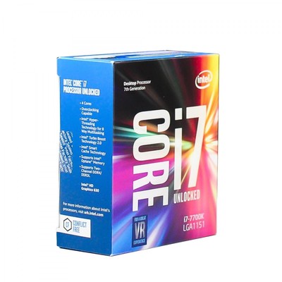New Intel i7-7700K Kaby Lake Quad-Core 4.2GHz Processor Plus Free USB Mouse