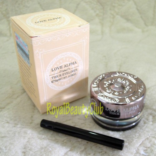 LOVE ALPHA Professional Water Proof Black Color Thick Eyeliner Gel (LA245)*(AU)