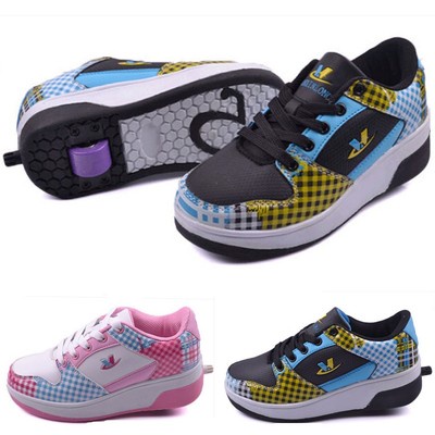 Girl's Boy's Children's Fashion Skate Sneakers With Wheels Sandals Roller Shoes