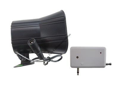 Wireless 433MHz Outdoor Horn Siren and Transmitter for 315Mhz Home Alarm System