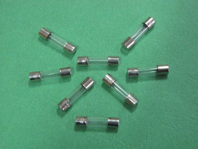 10pcs 5x20mm Quick Blow Glass Tube Fuse 250V 0.1A-20A