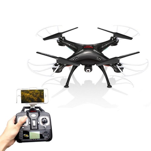 Syma X5SW Explorers-II FPV 2.4Ghz UFO Drone Quadcopter 0.3MP Wifi Camera(Black)