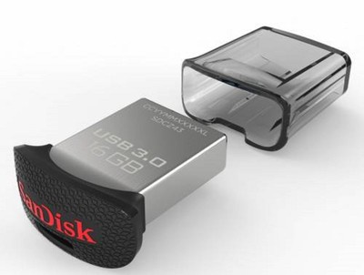 SANDISK ULTRA FIT 16GB 16G 16 G GB USB 3.0 130MB/SEC FLASH DRIVE MINI NANO NEW