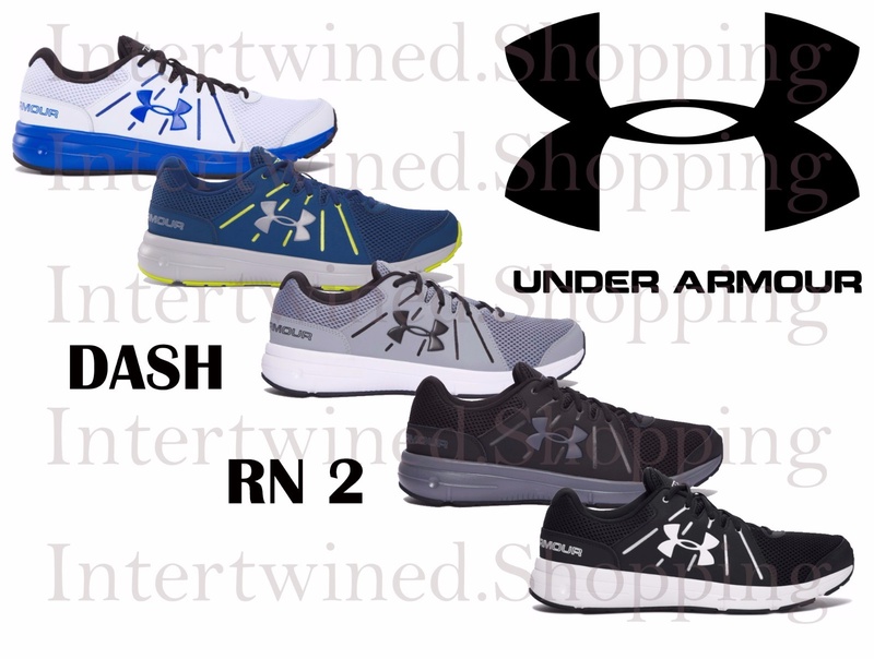 New Under Armour 1285671 Men's UA Dash Run 2 Running Shoes All Sizes 7-16