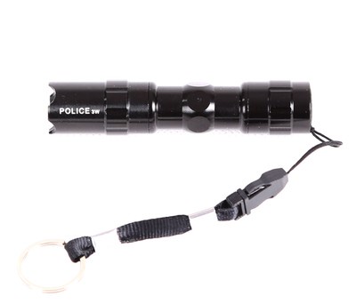 3W 1AA Waterproof Mini Flashlight LED Torch Key Chains