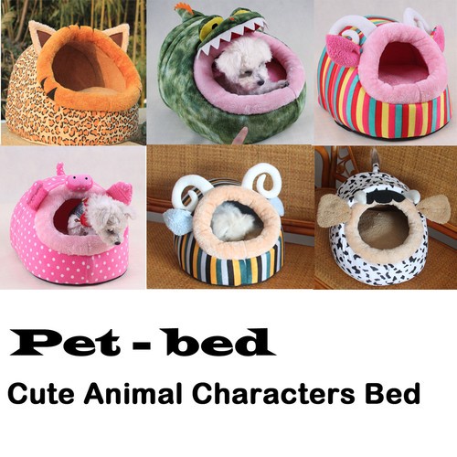 Cool Animal Character Warm Soft Fleece Pet Bed House Mat for Dog Puppy Cat Teddy