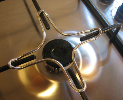 Italian Moka Coffe pot stand Gas Hob Cross Support Trivet Espresso Bialetti