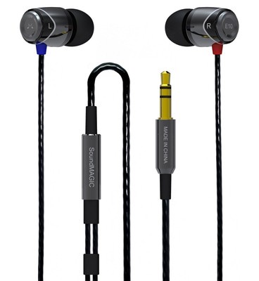 SoundMAGIC E10 SILVER In-Ear Headphones Earphones Earbuds Stereo Headset Monitor