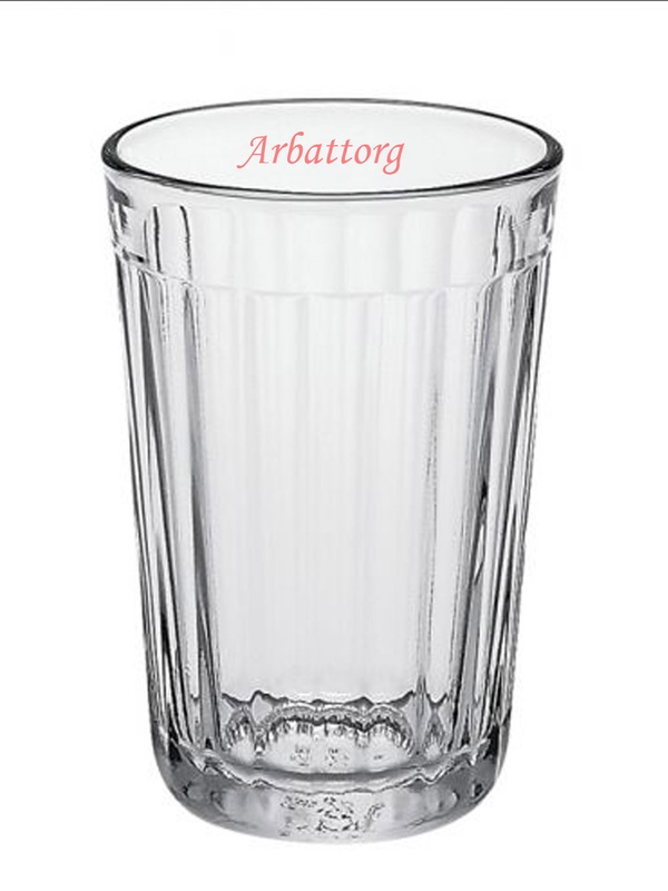 Soviet tea glass Granyonyi Stakan -  compatible glass holder -  Russian Vodkа