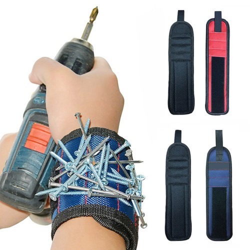 Best Strong Magnetic Wristband Keeps Screws Nails Light Tools Handy Toolkit Tool