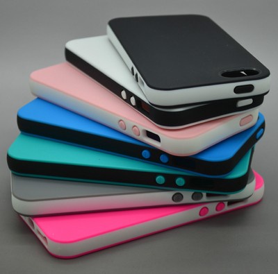RUBBER SOFT SILICONE GEL SKIN BUMPER TPU CASE COVER FOR IPHONE 5 5S