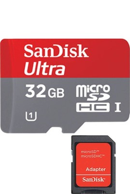 SANDISK MOBILE ULTRA CLASS 10 32GB MICRO SDHC SD 32G MEMORY UHS-I U1 ANDROID APP
