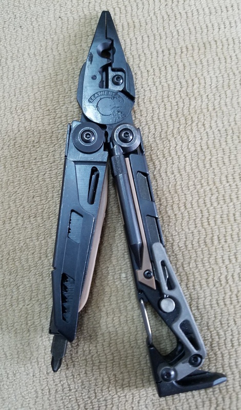 Leatherman Black Oxide EOD MUT Multi Tool Pliers Screwdrivers Opener Knife