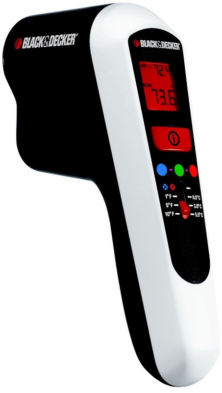 Black & Decker TLD100 Thermal Leak Detector Uses infrared sensors FREE SHIPPING