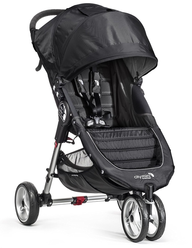 Baby Jogger City Mini Compact Lightweight 3-wheel Stroller Black Gray NEW 2016