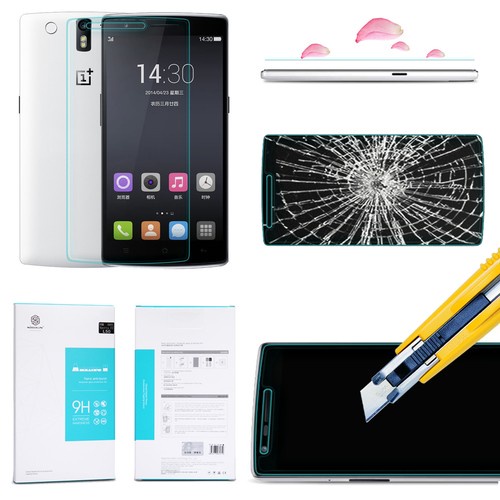 Genuine Nillkin 9H Anti-Explosion Tempered Glass LCD Film For OnePlus One A0001