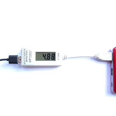 PortaPow USB Power Monitor Multimeter Ammeter Voltmeter Meter Solar Charger