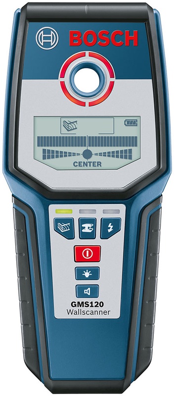 Bosch Professional Digital Multi-Meterial Cable Detector Wall Scanner GMS120