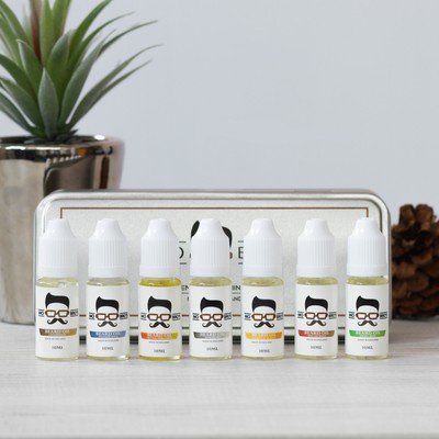 Mo Bro's Beard Oil Gift Pack - 7 Scents in a Premium Gift Tin- Condition Itching