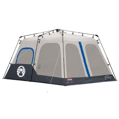 Coleman 2000018295 8-Person Instant Tent Black (14x10 Feet) Blue