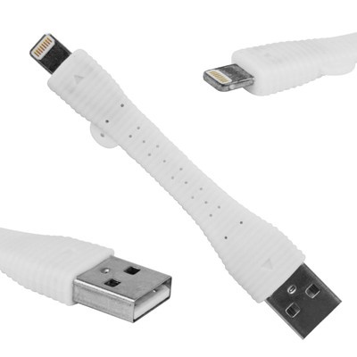 Short 8 Pin To USB Charger Charging Sync Data Cable Cord fr iPhone 5 iPod Touch5