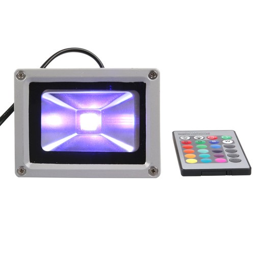 Waterproof 10W RGB LED Flood/Work/Spot Light Lamp IP65 Garden Yard Hotel Lights