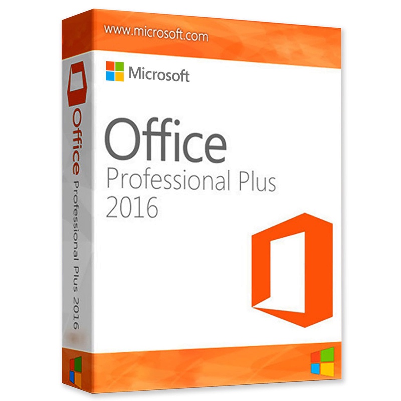 Microsoft Office 2016 Proffesional Plus 32 / 64BIT ORIGINAL LICENSE KEY 1 USER