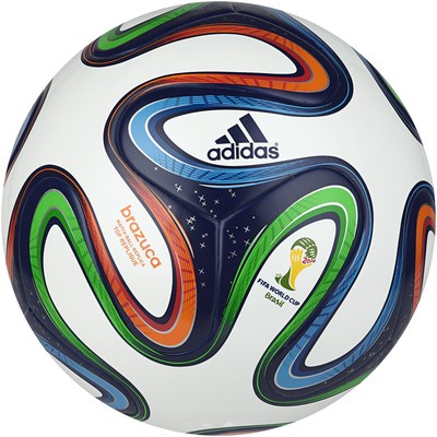Adidas Brazuca Official FIFA World Cup 2014 Brazil Replica Match Ball Size 5 NEW