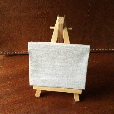 Artist Easel Wood Tripod Table top Display drawing sketching 5½ inch 14cm tall