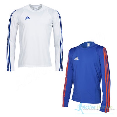 Adidas Mens Long Sleeve Training Fitness Running Top Dri Fit Sports T Shirt Tee