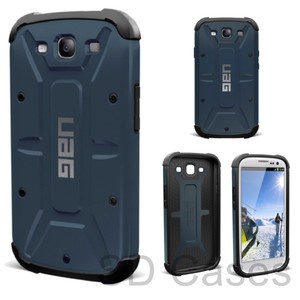 Aero Blue Urban Armor Gear Composite Hybrid Case for Galaxy S3 S III i9300