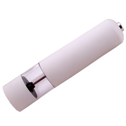 White Electric Pepper/Salt/Spices/Seed Mill Grinder New