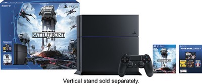 Sony - PlayStation 4 500GB Star Wars Battlefront Bundle - Jet Black