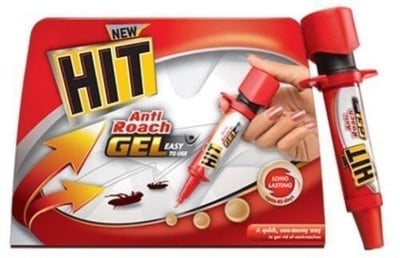 HIT ANTI ROACH GEL KILL HIDDEN COCKROACHES