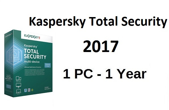 KASPERSKY TOTAL SECURITY 2017 1PC/1YEAR | DOWNLOAD |