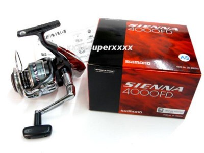 Sienna 4000FD Shimano Spinning Reel Fishing Reels in Packy Right-/ Left-Handed