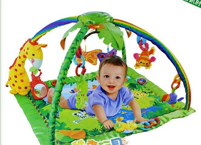 NEW BABY GYM musical toy blanket blanket blanket crawling game pad..%.