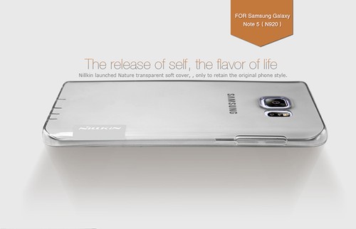 Nillkin Non-toxic Soft Ultra-thin Clear TPU Case Cover For Samsung Galaxy Note 5