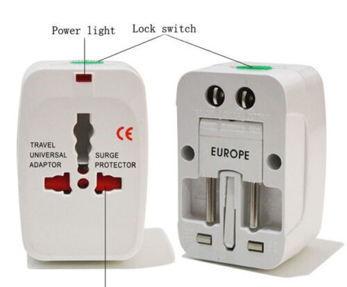 2016 International Universal Travel Power Plug AC Adapter Converter UK US EU AU