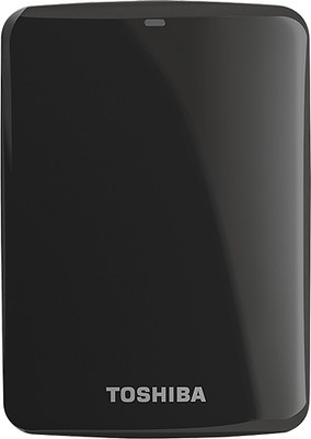Toshiba - Canvio Connect 1TB External USB 3.0/2.0 Portable Hard Drive - Black