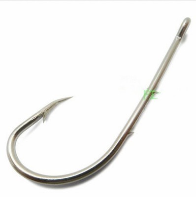 HOT 100pcs Fishing Baitholder Hooks Silver Sea Fishing Fishing Tackle SEAU