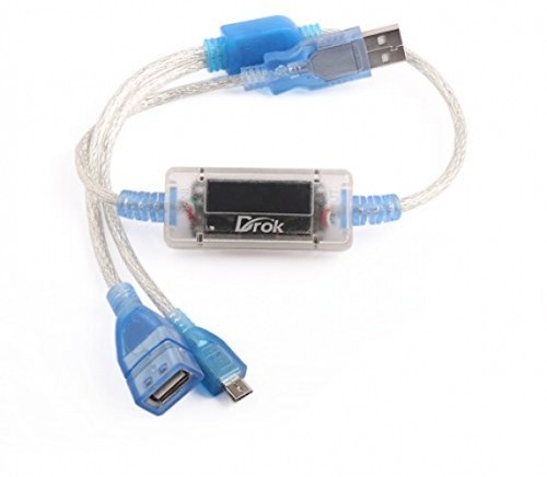 DROK Mini Usb Current Voltage Power Tester Ampere Meter Voltmeter Volt Amp DC