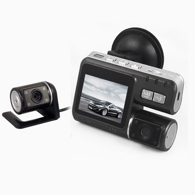 Mini X6 HD 720P Dual Lens Car Dash Camera Video 2
