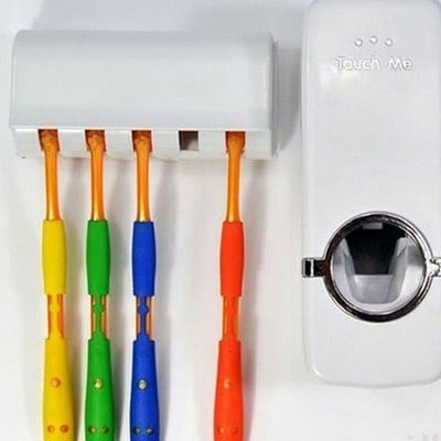 New Auto Portable Hands Free Touch N Brush Toothpaste Dispenser