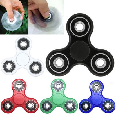 Hand Spinner Tri Fidget Ceramic Ball Desk Toy EDC Stocking Stuffer Kids/Adult