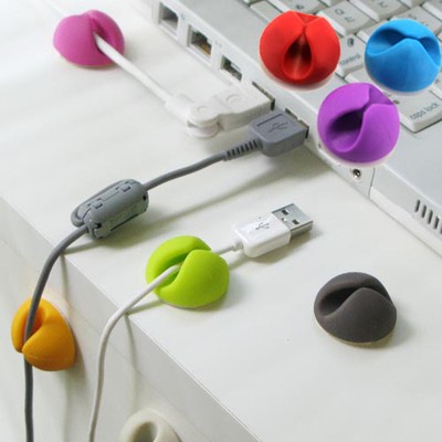 New Multipurpose Smart Self Adhesive Wire Cord Cable Drop Clip Organizer Fixer