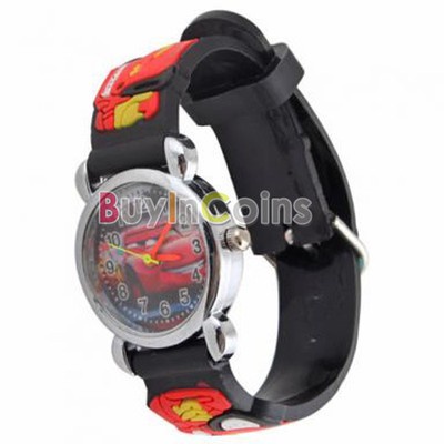 Pixar Car Children Kids Leather Wrist Watch Gift For Disney Mouse Watch