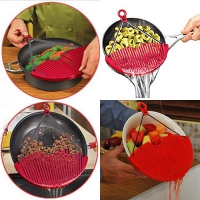 Expandable Coland BETTER STRAINER large expandable strainer just lock on strain